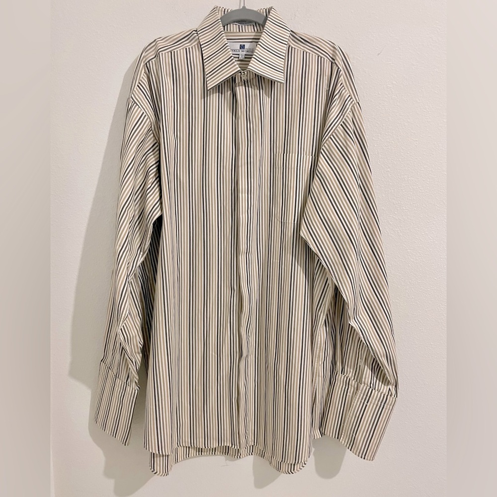 Striped Men's Dress Shirt